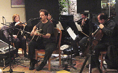 Joel Pelletier performing live January 2001